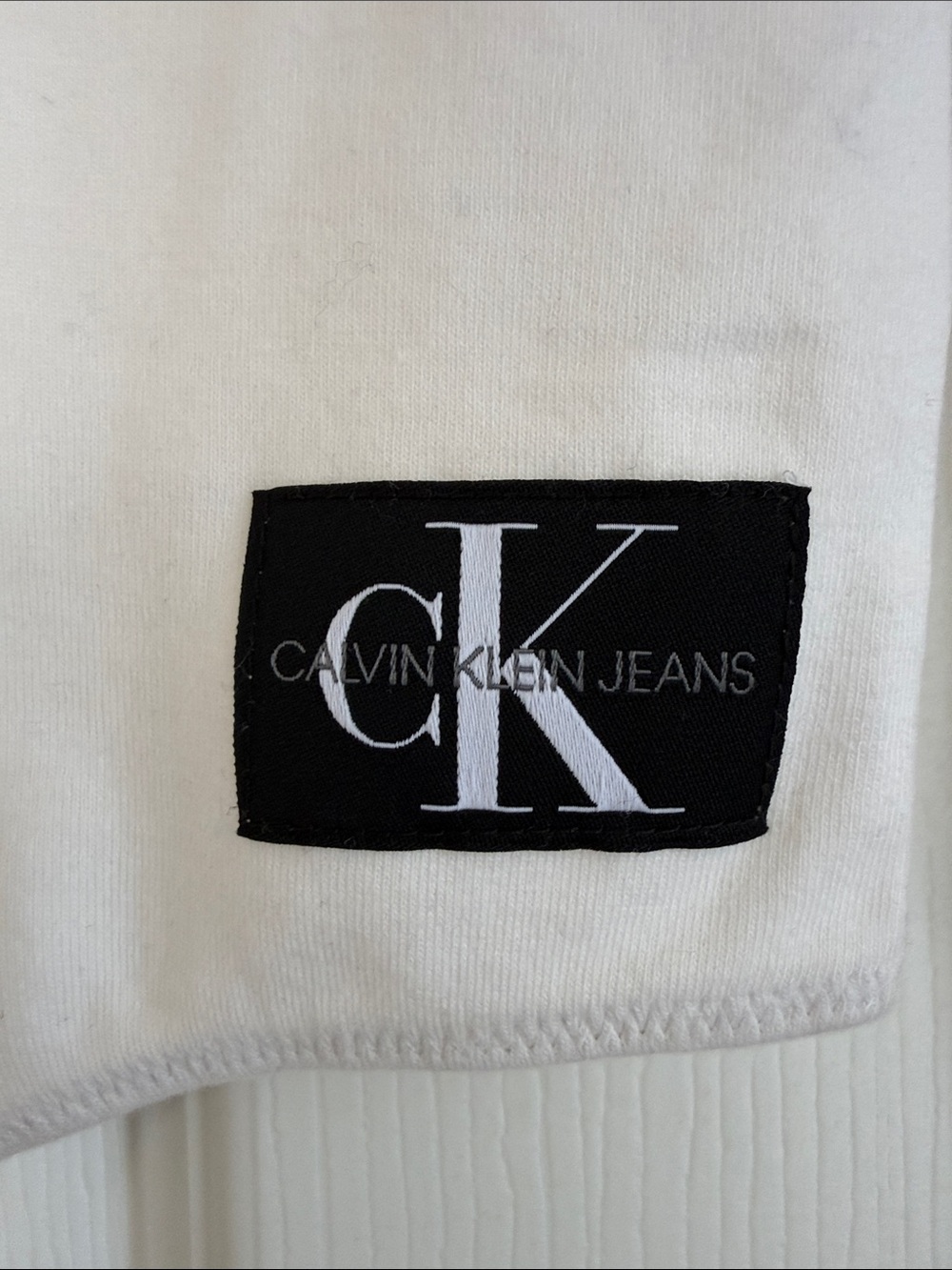 Calvin Klein White Long-Sleeve bodysuit size S - Picture 4 of 7